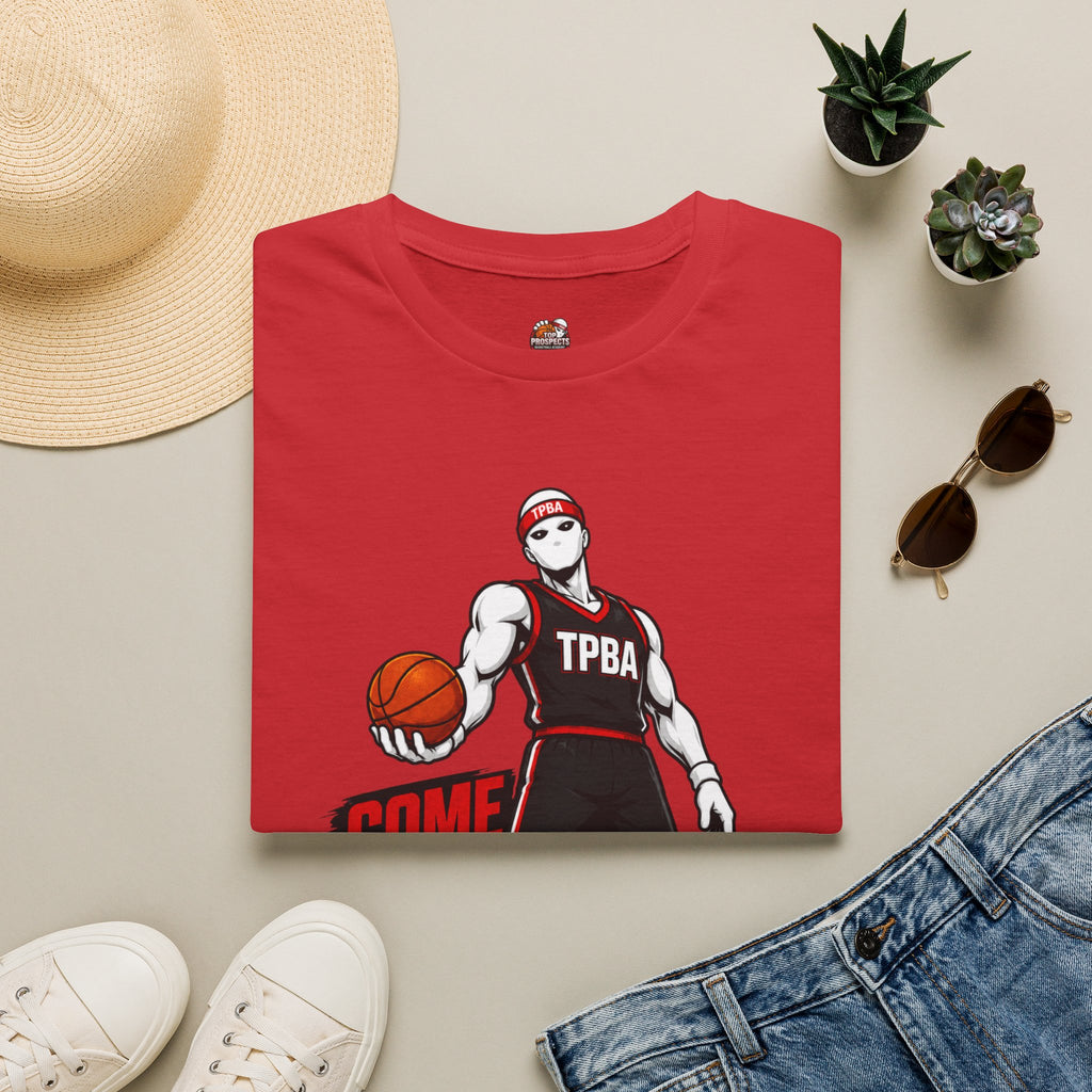 Basketball Motivational T-Shirt — “Become Who You Will Be”