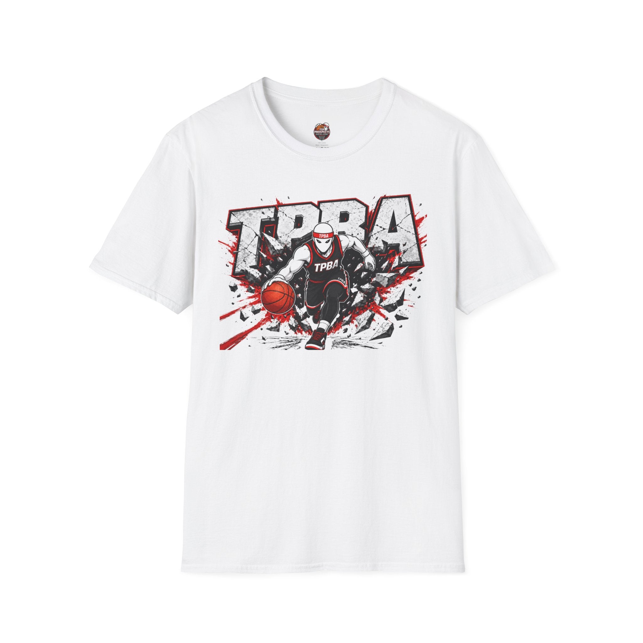 Basketball Graphic T-Shirt — 'TPBA' Game breaker