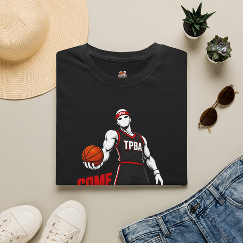 Basketball Motivational T-Shirt — “Become Who You Will Be”